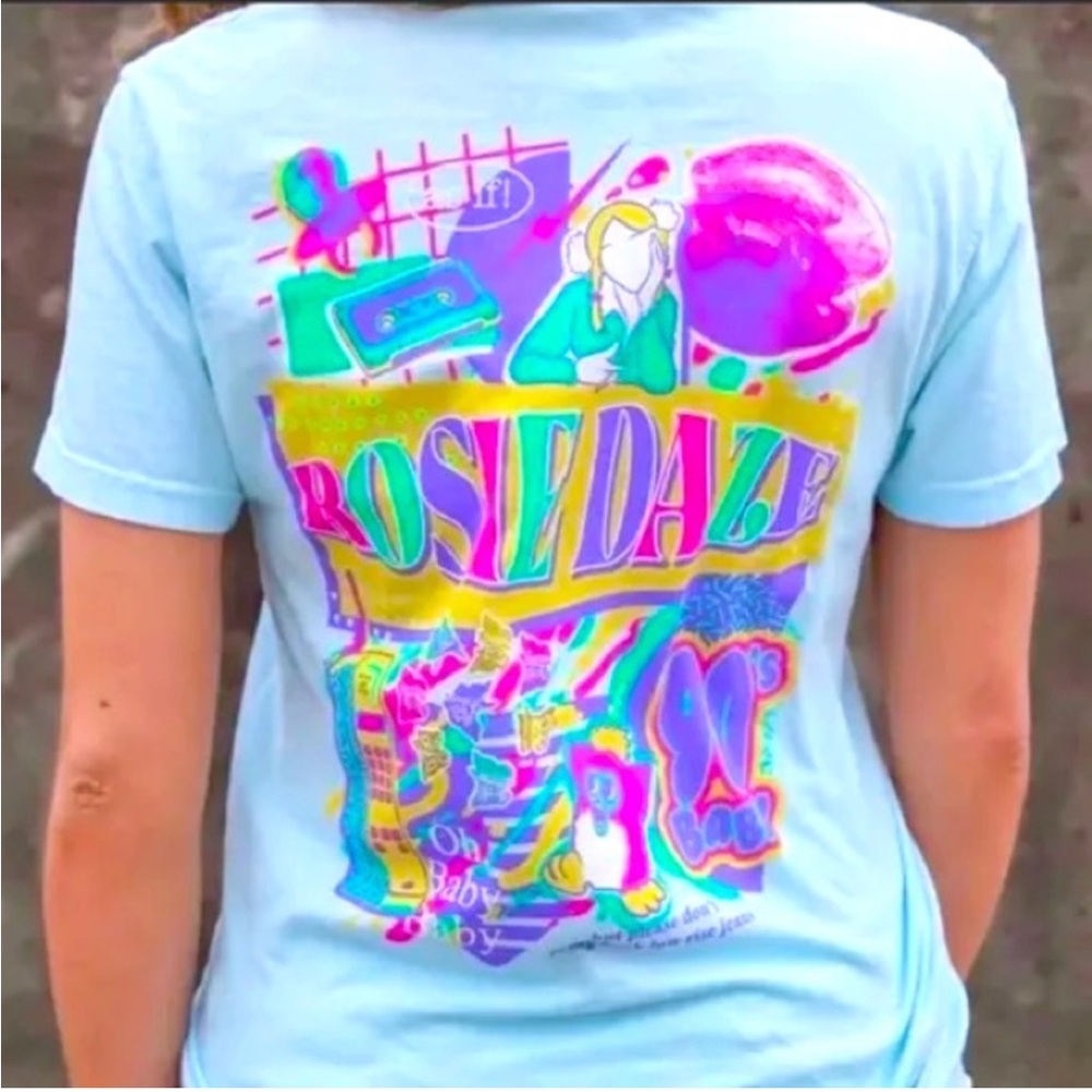 90s logo tee